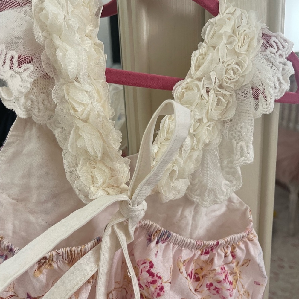 Beautiful girls sundress with cris cross back